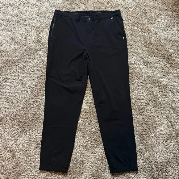 Vuori Fleet Jogger Pants Black V444 Zip Pocket Size XXL - Picture 3 of 11